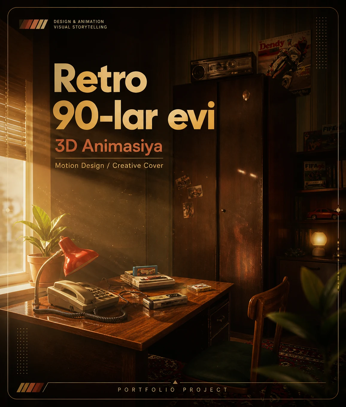 “Retro” 3D Animasiya