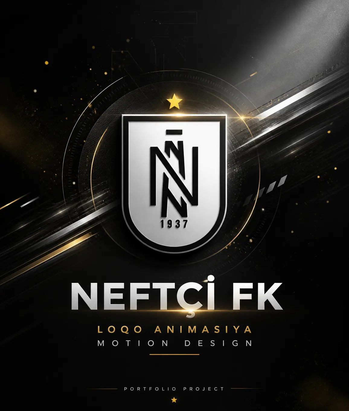 Neftçi PFK Loqo Animasiya