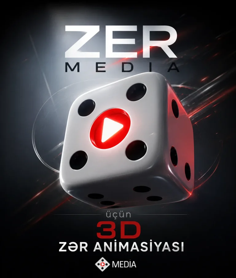 ZER Media üçün 3D Zər Animasiyası