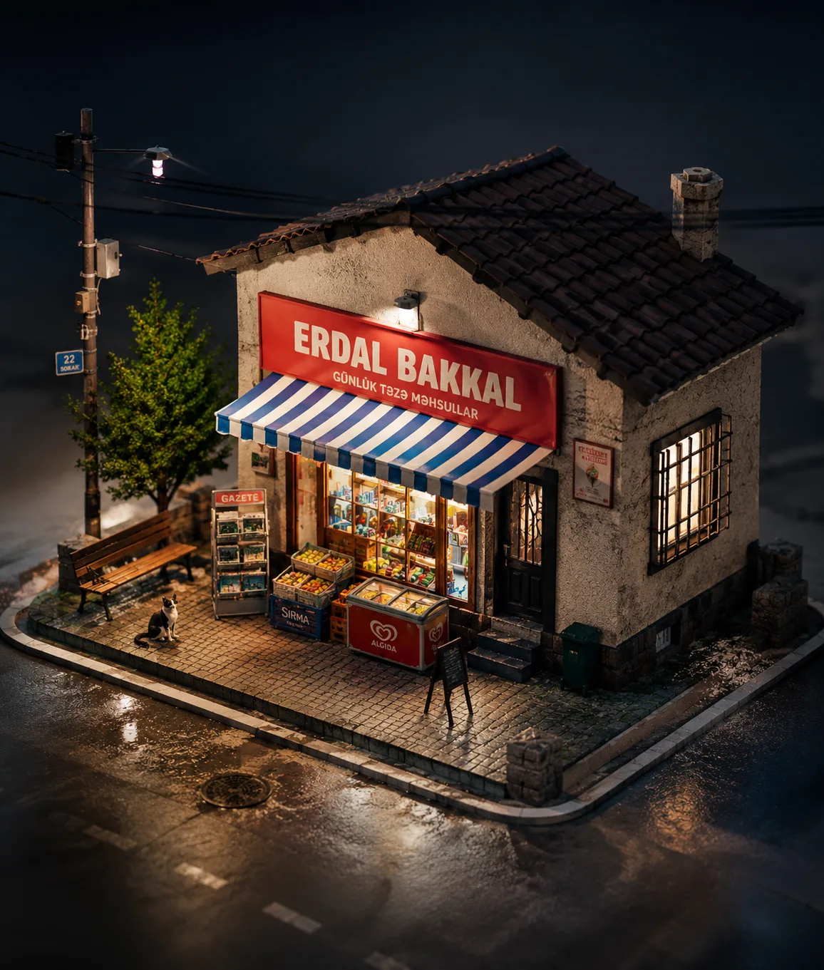 “Erdal Bakkal” 3D Model