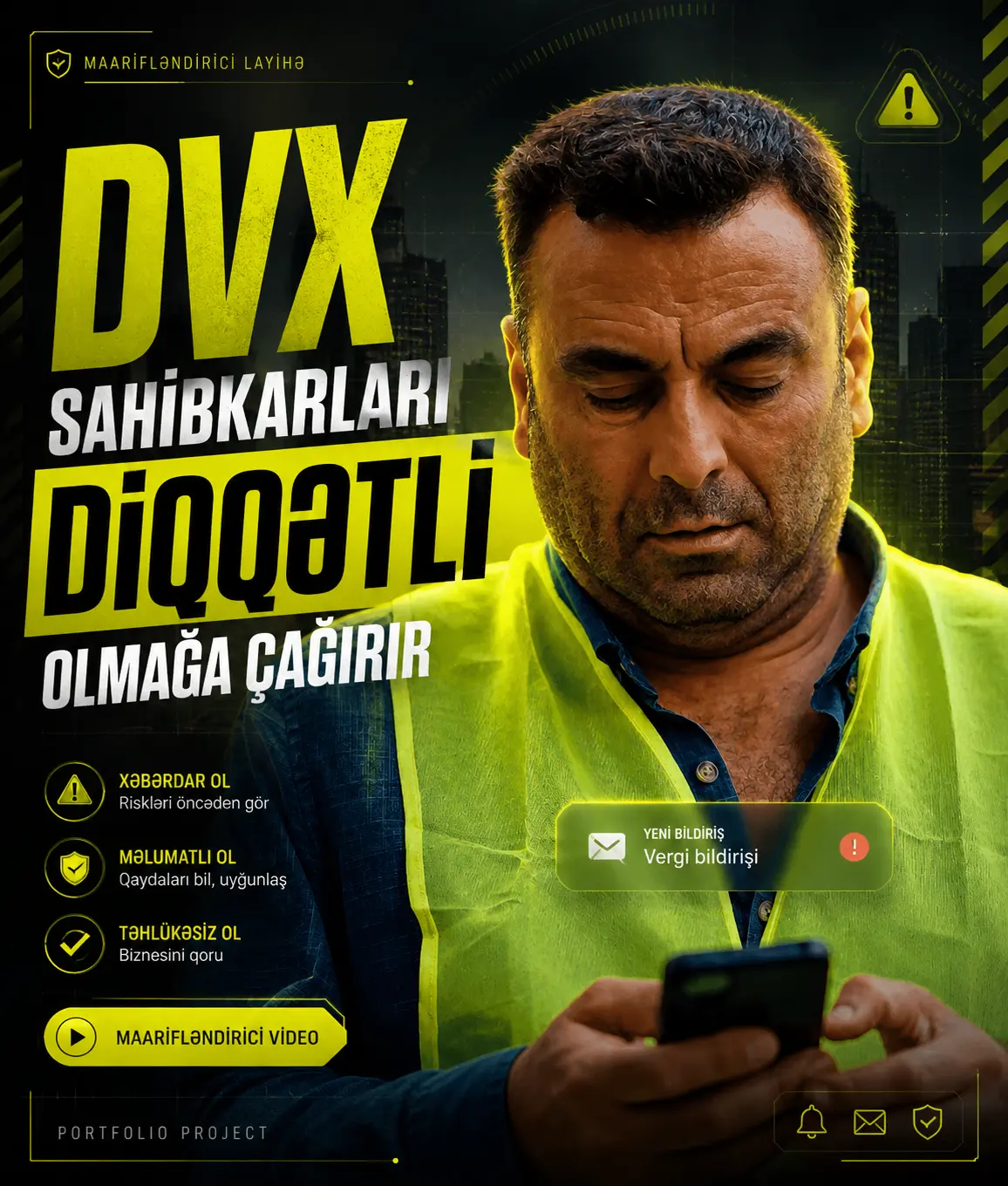 DVX sahibkarları diqqətli olmağa çağırır