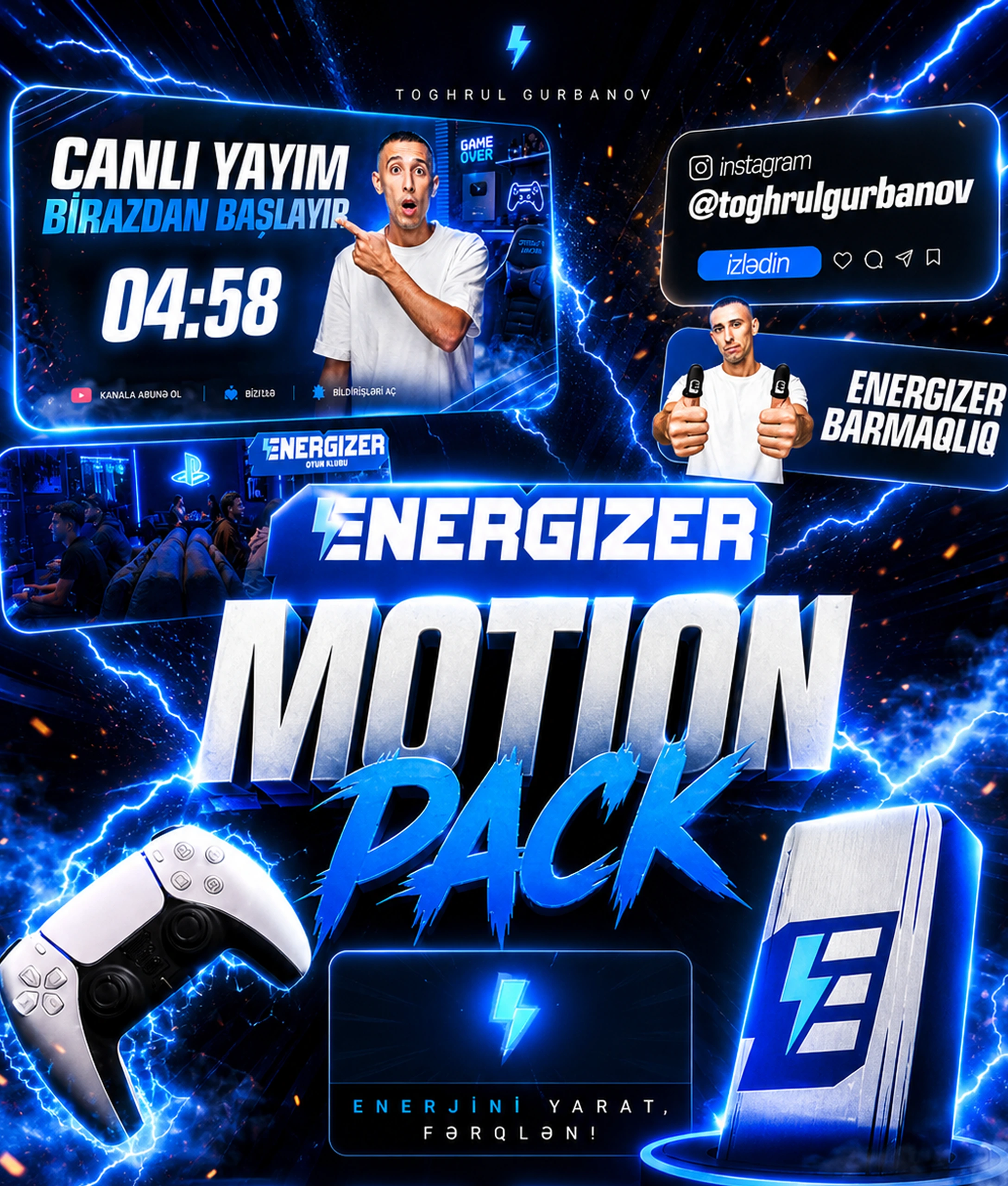 ENERGIZER Motion Pack ⚡